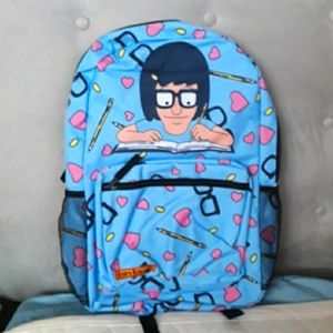 Bob'sBurgers Backpack- Tina Belch Blue, NWT